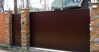 Купить откатные ворота консольные Каменск-Уральский, цена от 2767 руб.