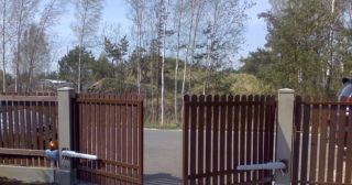 Купить распашные ворота из штакетника Каменск-Уральский, цена от 2716 руб.